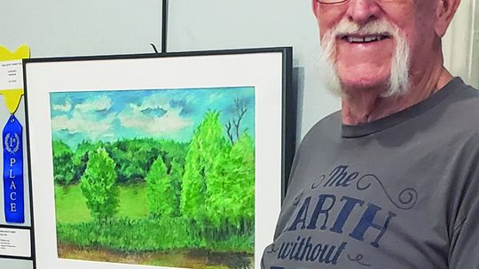 Chanute artist Cross has work on display at Stone House Gallery