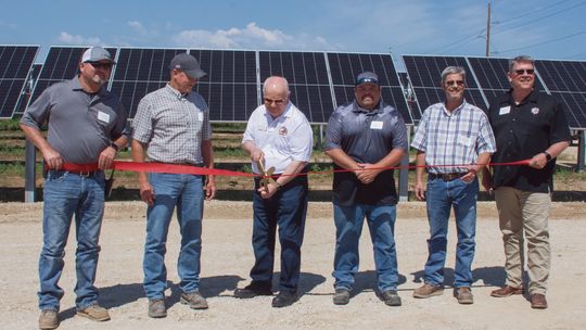 Monarch Cement Company celebrates new solar farm with ceremony