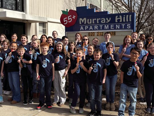 ABOVE:The Chanute Elementary School Comet