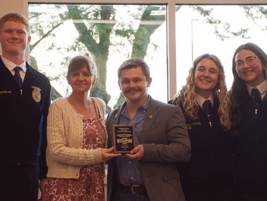 Awardees recognized at Main Street Chanute dinner