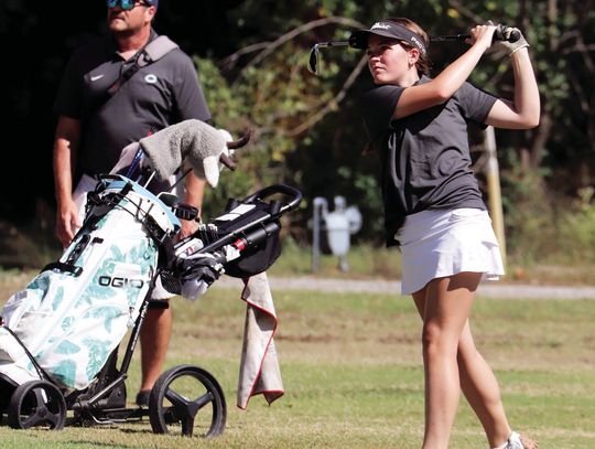 Chanute girls take second in SEK golf