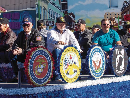 CHANUTE HONORS ITS VETERANS