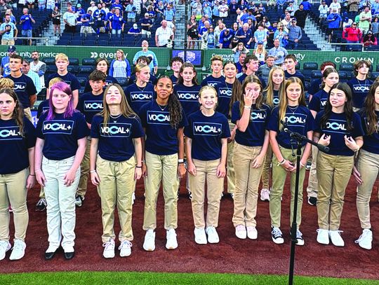 Chanute Middle School’s Vocal Plus