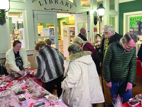 Everything Chocolate sale brings steady customers to the library