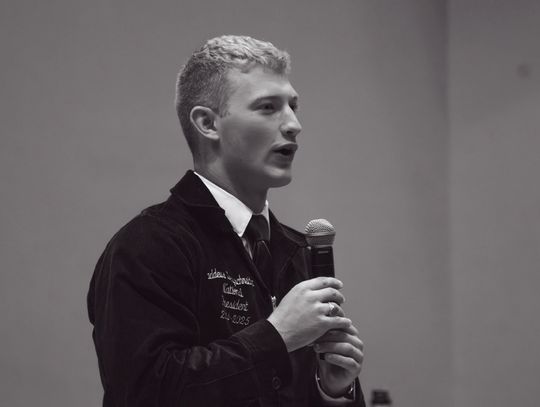 FFA students receive visit from national president