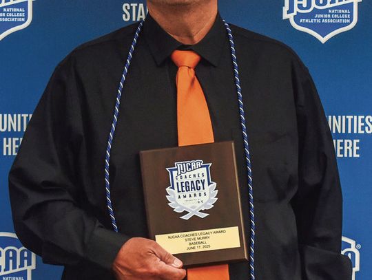 Neosho County’s Murry wins NJCAA legacy award