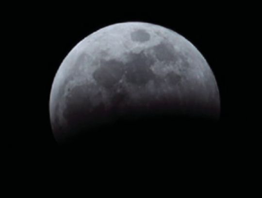 Night owls were treated to a total lunar eclipse on Friday