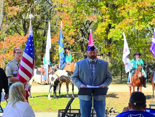 Purple Heart Trail at Big Hill Lake dedicated with ceremony