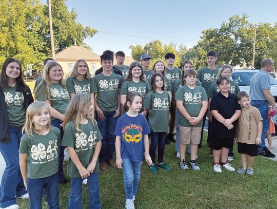 The Best Yet 4-H Club installs new officers