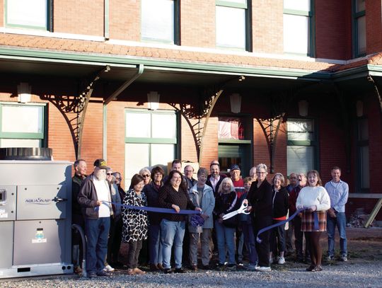 The replacement of the Santa Fe Depot’s archaic HVAC system is almost complete
