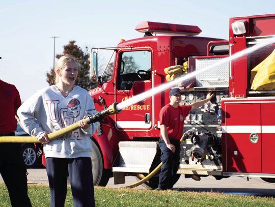 Top: Chanute High Student Emily