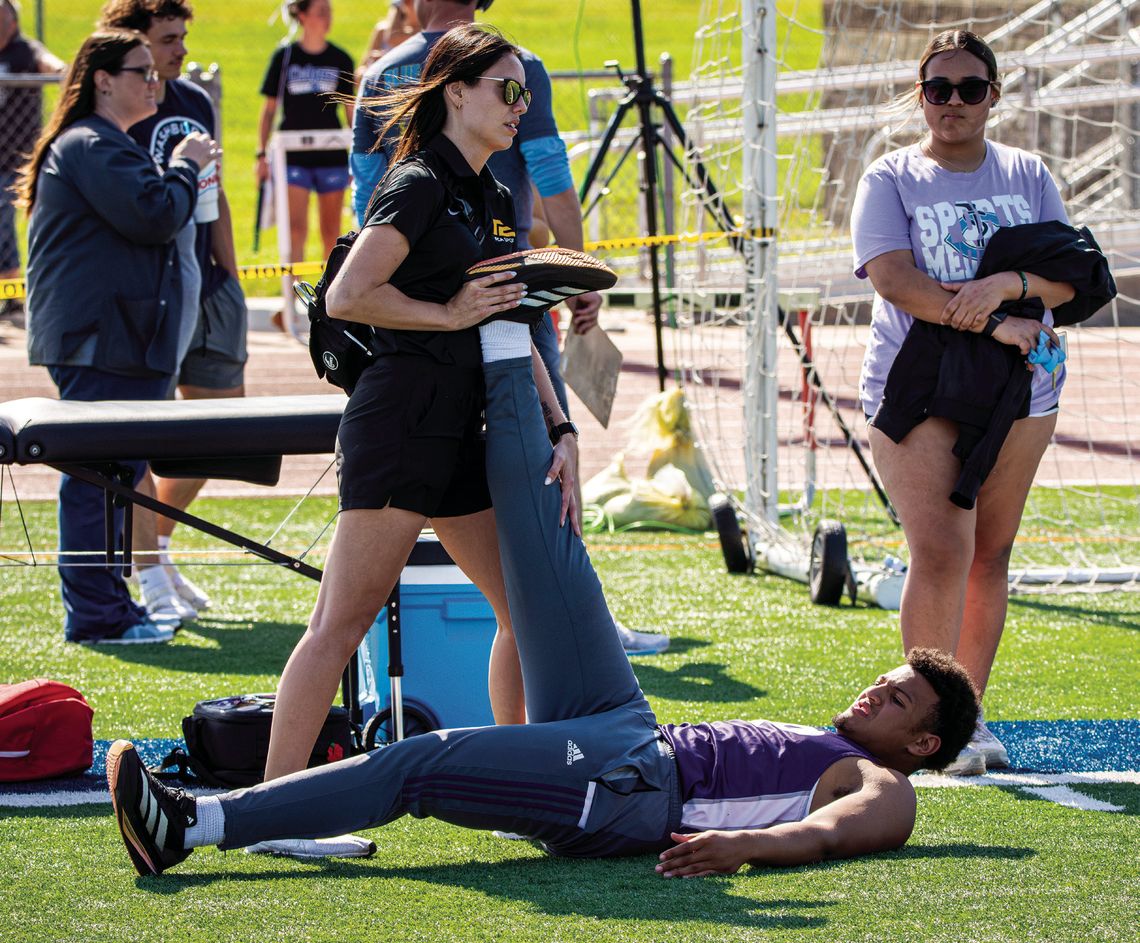 Are athletes in Kansas overworked?