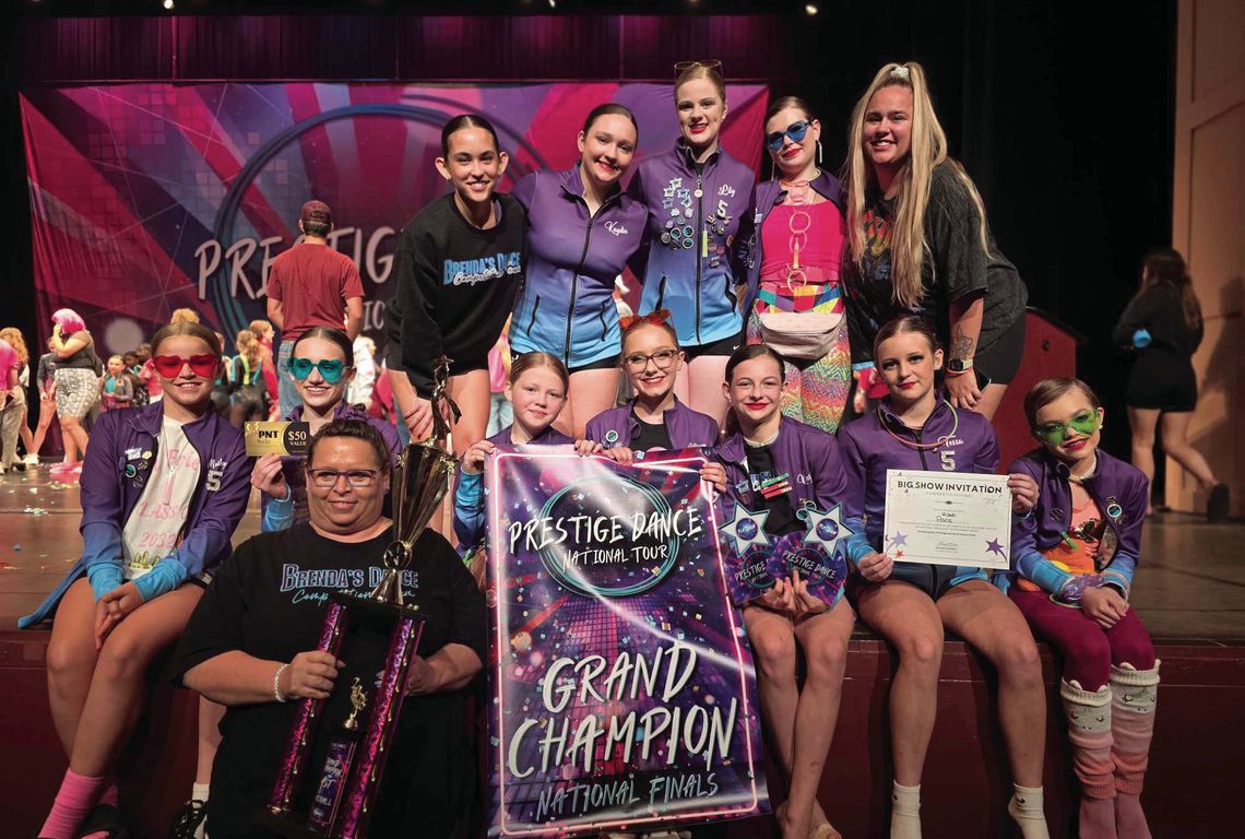 Brenda’s Dance Competition Team wins awards at national competition in Topeka