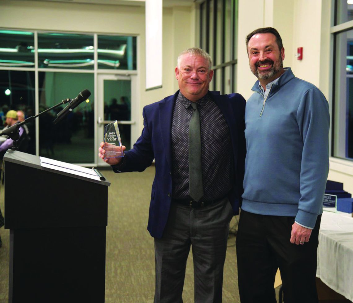 Chanute Chamber recognizes local award winners during annual banquet Chanute Chamber recognizes local award winners during annual banquet
