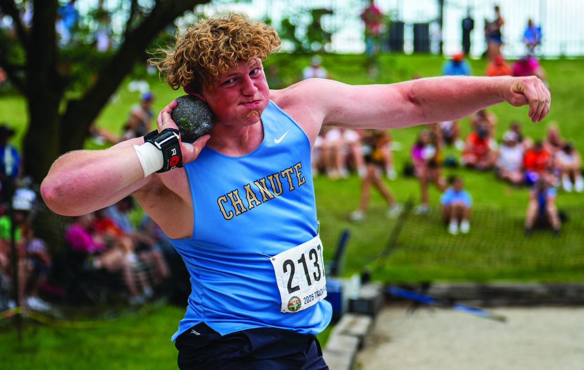 Chanute claims podium spot