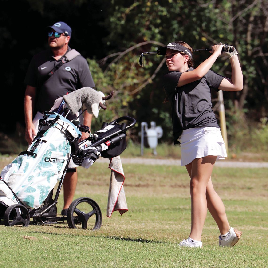 Chanute girls take second in SEK golf