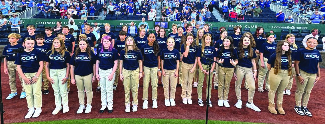 Chanute Middle School’s Vocal Plus
