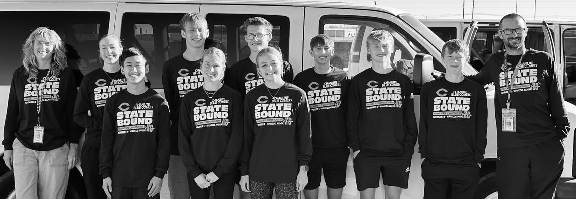 Chanute races at state cross country