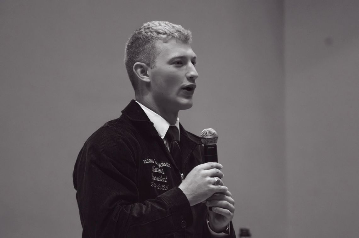 FFA students receive visit from national president
