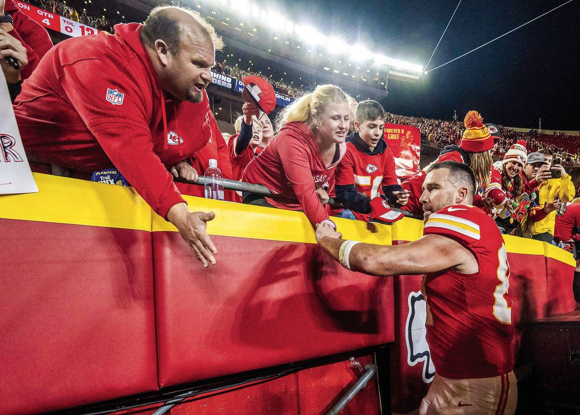 Has Kelce played final home game for Chiefs?