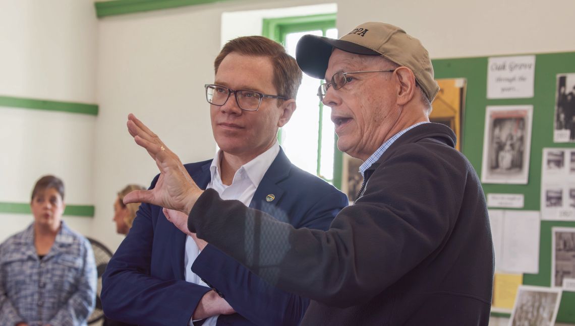 Lieutenant Governor visits Oak Grove School, sees educational destination