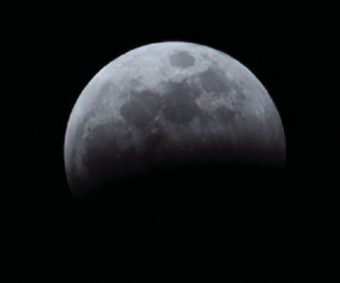 Night owls were treated to a total lunar eclipse on Friday