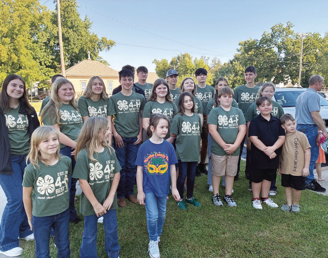 The Best Yet 4-H Club installs new officers