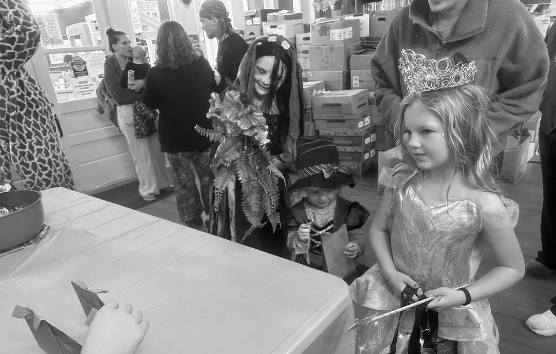 Trick-or-treating fun at the Chanute Public Library and the Martin and Osa Johnson Safari Museum